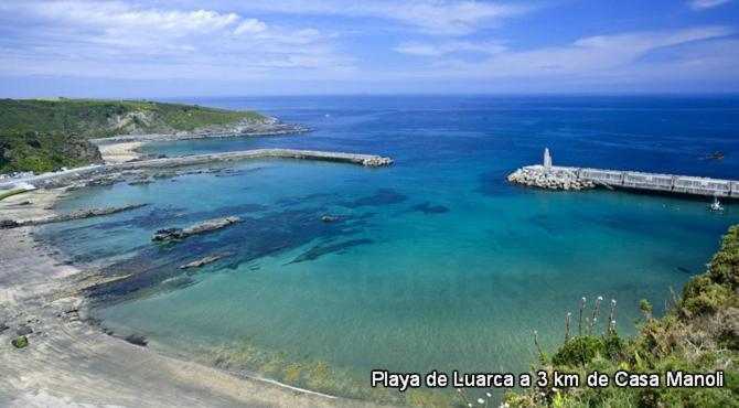 Casa Manoli Luarca Vendégház Almuña Kültér fotó